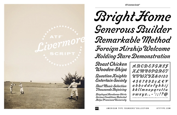 Download ATF Livermore Script Pdf Specimen